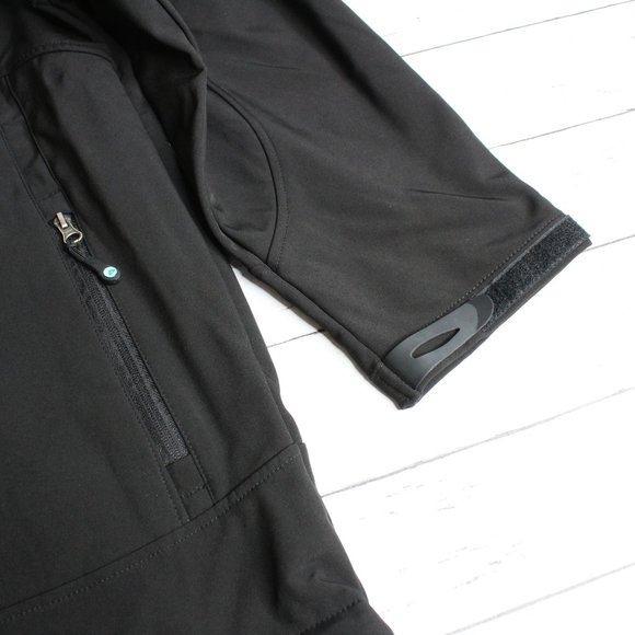 Northfield Men's Soft Shell Jacket Size XL Black Water Resistant Fleece - Picture 9 of 9